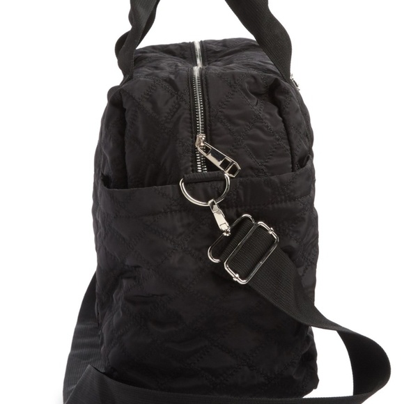 Madden Girl Quilted Weekend Tote / Travel Bag — Like New - Picture 4 of 15